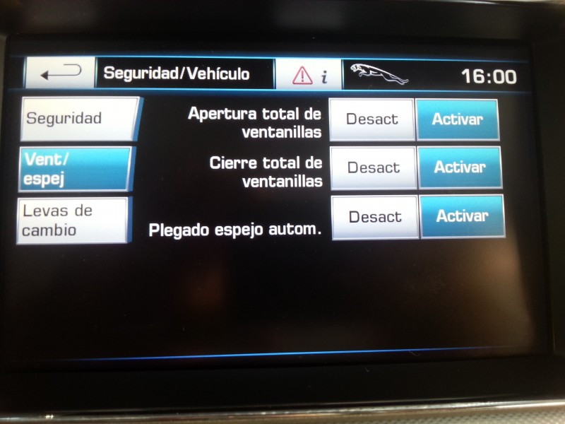 Si no te sale esto a ver si es que el tuyo no va a tener esa opción.