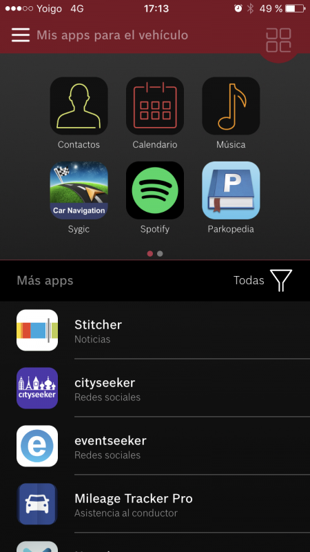Está es la que tienes instalada